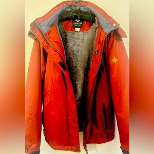 Gemyse Ski Snow Jacket, waterproof, with removable hood. Size XL - $55